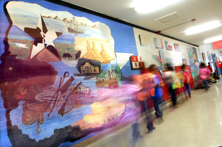 East Ward Elementary mural